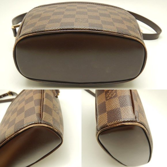 Louis Vuitton Damier Ipanema PM Ebene Shoulder Bag Brown - Picture 5 of 8